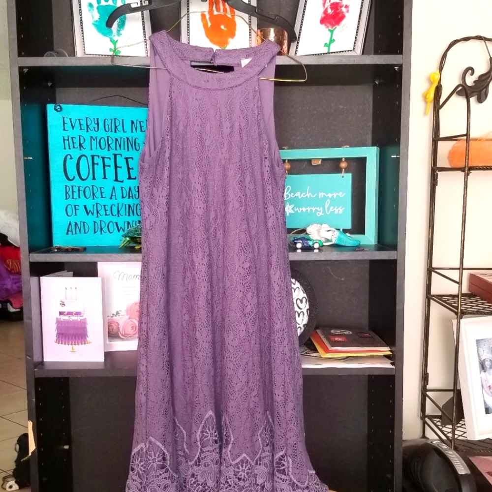 Ladies / Juniors purple dress size small